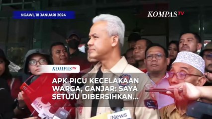 Atribut Kampanye Bikin Lansia Celaka, Ganjar: Saya Setuju Kalau Dibersihkan dan Diatur