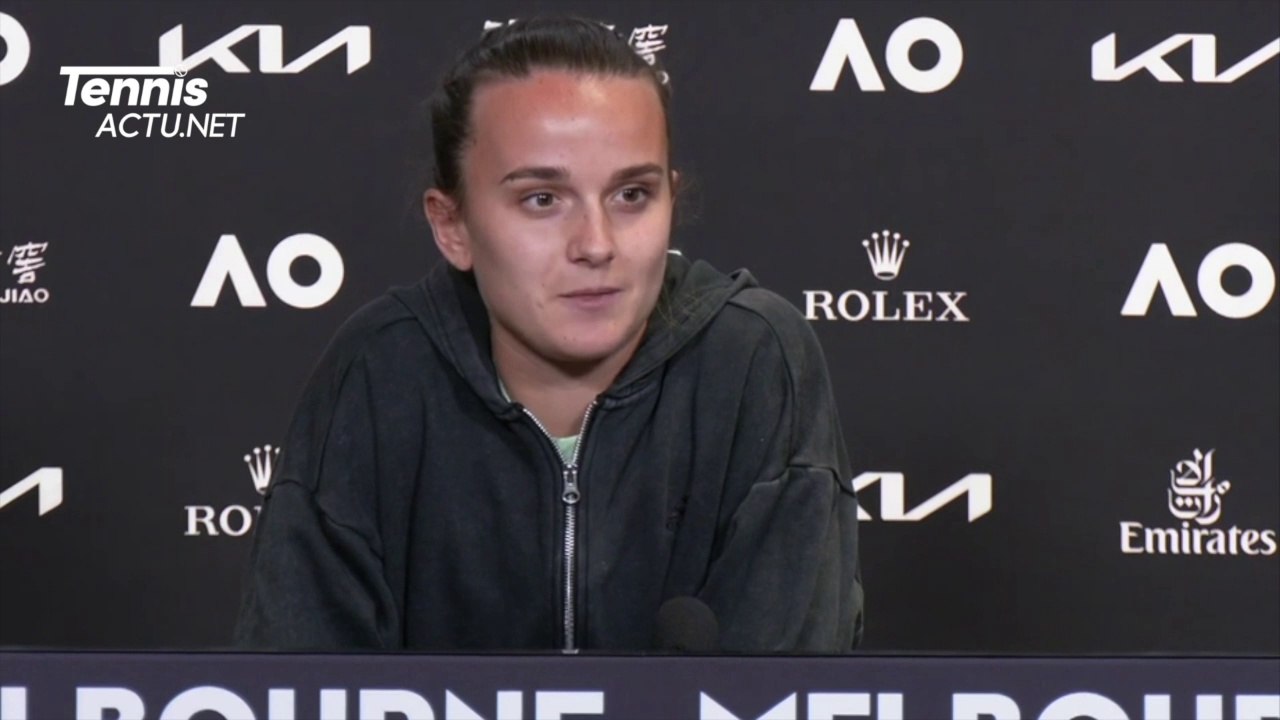 Open d'Australie 2024 - Clara Burel : "On va se jouer avec Océane Dodin pour notre premier huitième en Grand Chelem"