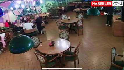 Esenyurt'ta pastaneye müşteri gibi geldi, garsonun telefonunu böyle çaldı