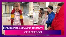 Priyanka Chopra, Nick Jonas Attend Special Puja In LA For Daughter Malti Marie’s 2nd Bday