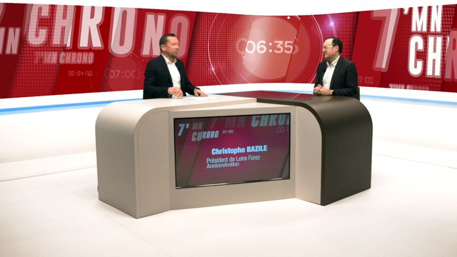 7 Minutes Chrono avec Christophe Bazile, president de Loire Forez Agglomération