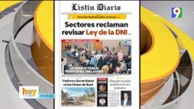 Titulares de prensa dominicana  jueves 18 de enero  | Hoy Mismo