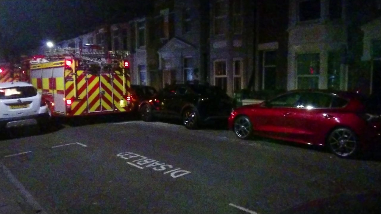 Firefighters battle chimney blaze in Montague Road, North End, Portsmouth