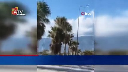 Antalya'da beton mikserinin çarptığı adam feci şekilde can verdi