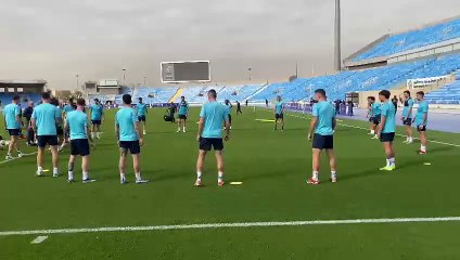 Lazio, rifinitura pre-Supercoppa a Riad