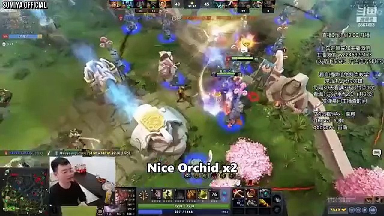 YOLO Push Intense Game with Divine Rapier Monkey | Sumiya Invoker Stream Moment 4119