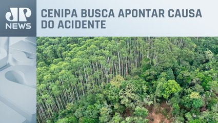 Laudo diz que helicóptero que caiu em SP bateu em vegetação durante voo