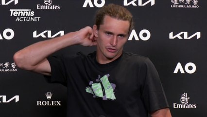 Open d'Australie 2024 - Alexander Zverev : "Si je prévois d’assister en personne à mon procès ? Waouh. C'est une question. Je viens de jouer 4h40 min..."