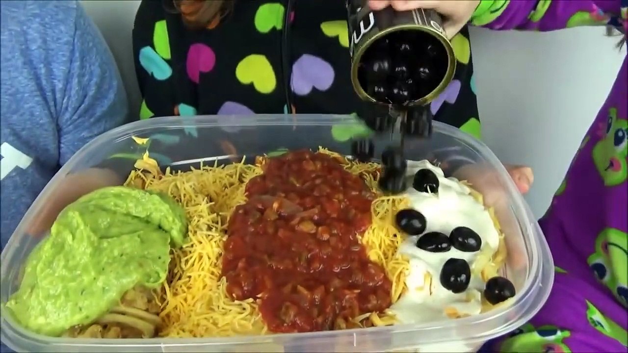 Bad Baby French Fry Soda Challenge Curly Chili Cheese Fries Victoria Annabelle T