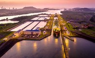 El canal de Panamá espera 800 millones de dólares menos en ingresos por peajes debido a la sequía