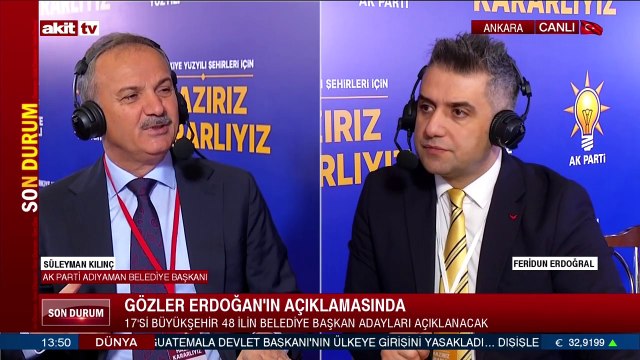 Adıyaman Belediye Başkanı Dr. Süleyman Kılınç gündemi değerlendirdi