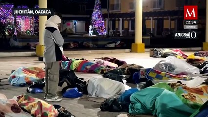Bajas temperaturas impactan a migrantes en Oaxaca