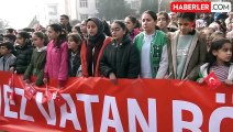 Diyarbakır'da 'Kahrolsun PKK' sloganlarıyla şehitlere saygı yürüyüşü düzenlendi