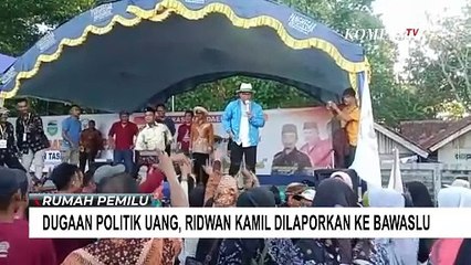 Beredar Video Dugaan Politik Uang, Ridwan Kamil Dilaporkan ke Bawaslu