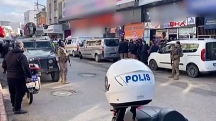 Hacze giden polis memuru vuruldu