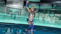 Tina Blue Costume Dead or Alive 6 Part 2 4K 60 FPS Gameplay
