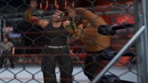 WWE Jeff Hardy vs Umaga Steel Cage match Raw | SmackDown vs Raw 2009 PCSX2