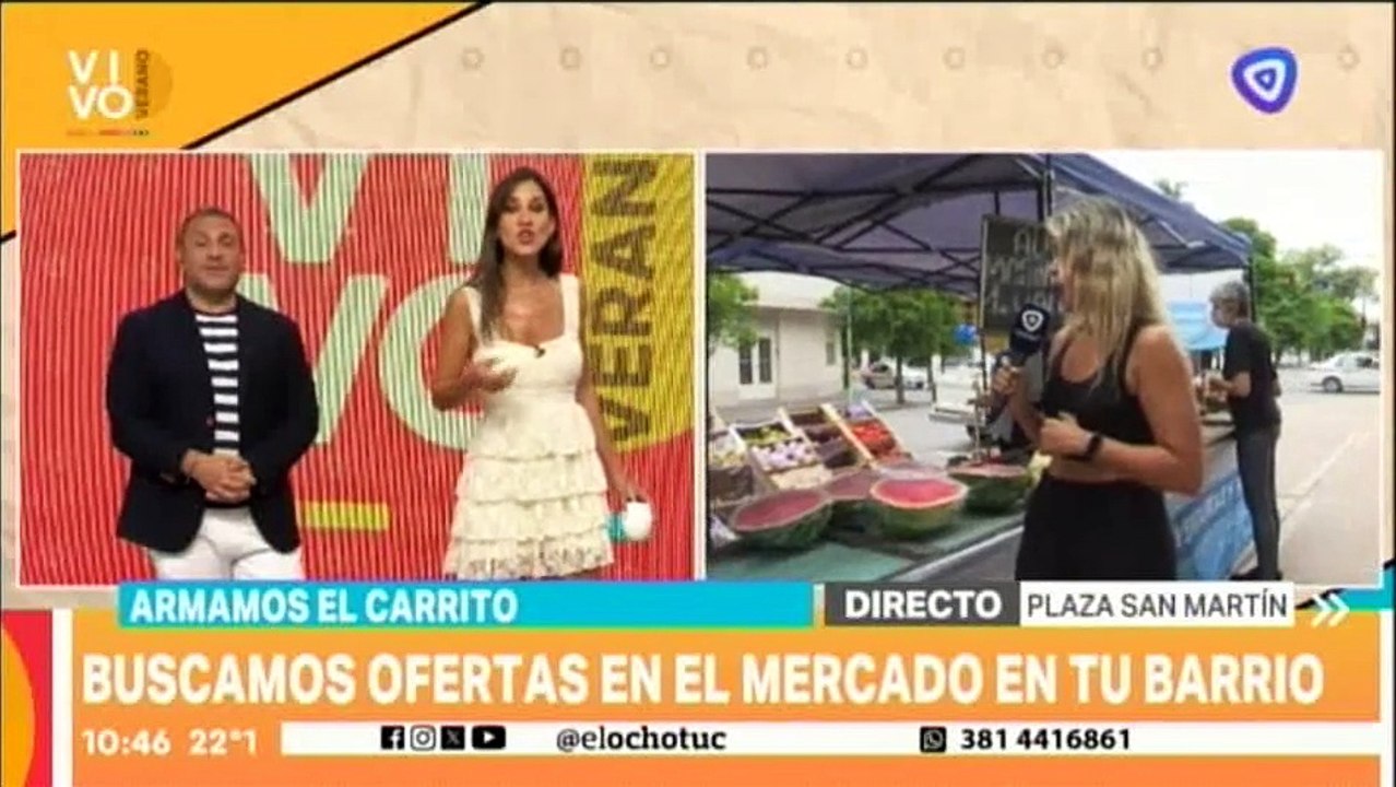 Mercado en tu barrio en Vivo Verano 17-01-24