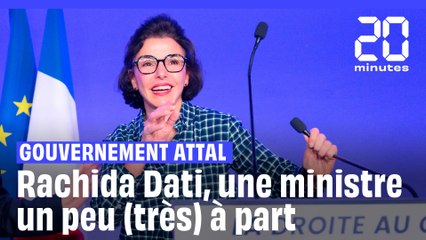 Gouvernement Attal : Rachida Dati, une ministre pas tout à fait comme les autres