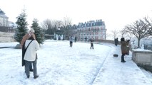 Paris, Lille, Reims... les images de la moitié nord de la France sous la neige