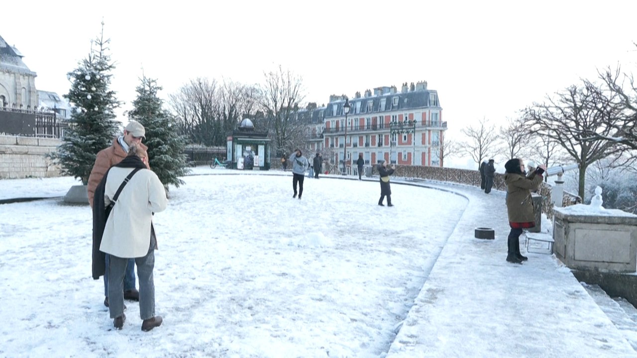 Paris, Lille, Reims... les images de la moitié...