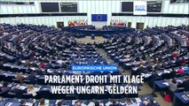 EU-Parlament droht Brüssel mit Klage wegen Gelder für Ungarn