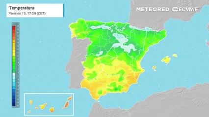 Heladas intensas durante el fin de semana en España