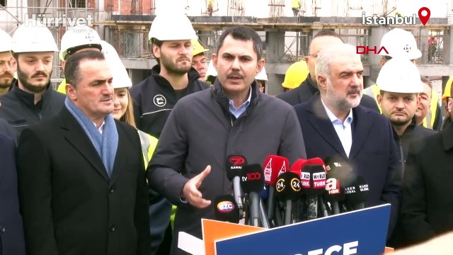 Murat Kurum: İstanbul afetlere hazır hale gelmiş olacak