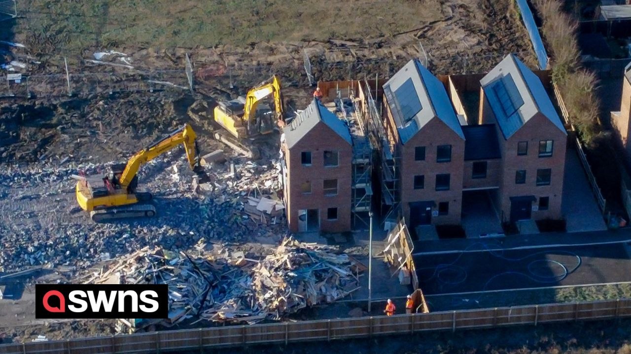 Over 80 new-build homes are being demolished due to faulty foundations ...