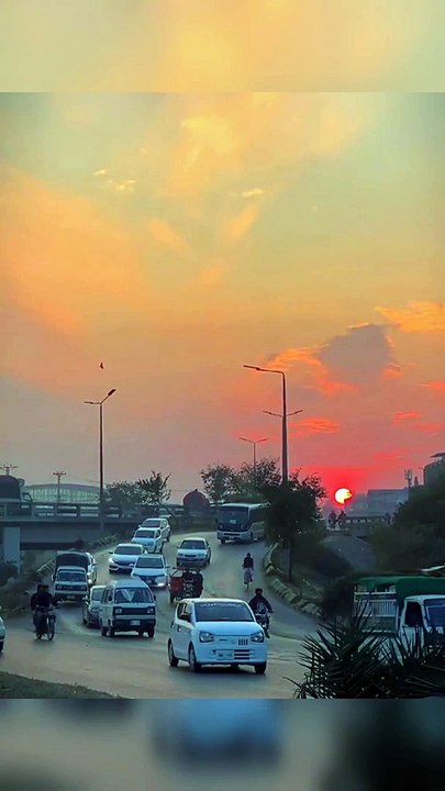 Rawalpindi Evening Time View Beautiful