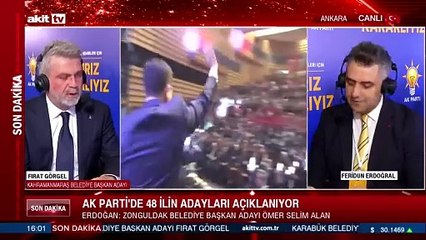Kahramanmaraş Belediye Başkanı Adayı Fırat Görgel hedeflerini anlattı