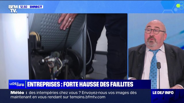 Forte hausse des faillites d'entreprises en 2023