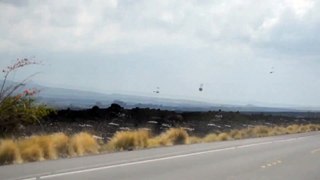 Orb-UFO surrounded by US-military helicopters