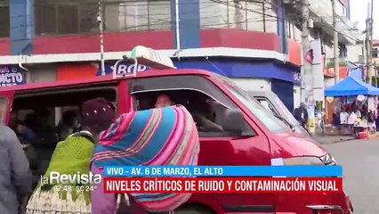 Niveles críticos de ruido en la Ceja de El Alto rompe los parámetros permitidos por la OMS