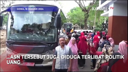 Descargar video: Oknum ASN di Gowa Diduga Lakukan Politik Uang dan Kampanye Mendukung Capres-Cawapres