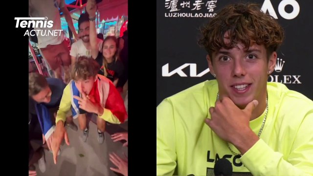 Open d'Australie 2024 - Arthur Cazaux : Je suis là pour faire le show sur le terrain et donner tout ce que j'ai