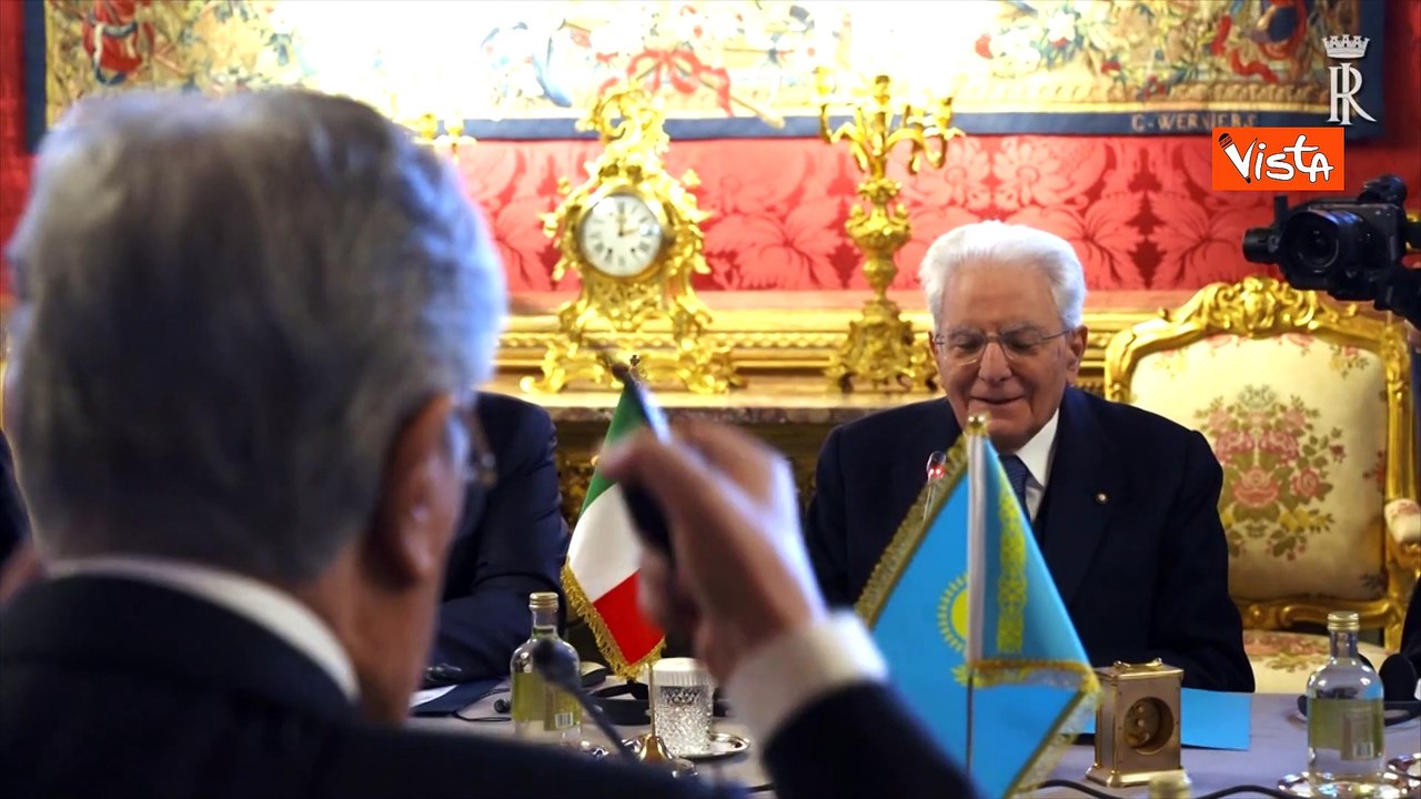 Mattarella riceve Presidente Tokayev: "Intensificare la collaborazione con il Kazakistan"