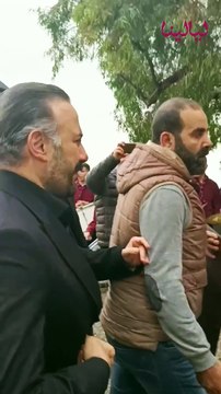 عائلة النجم السوري #قصي_خولي تودع عميدها الإعلامي السوري #عميد_خولي