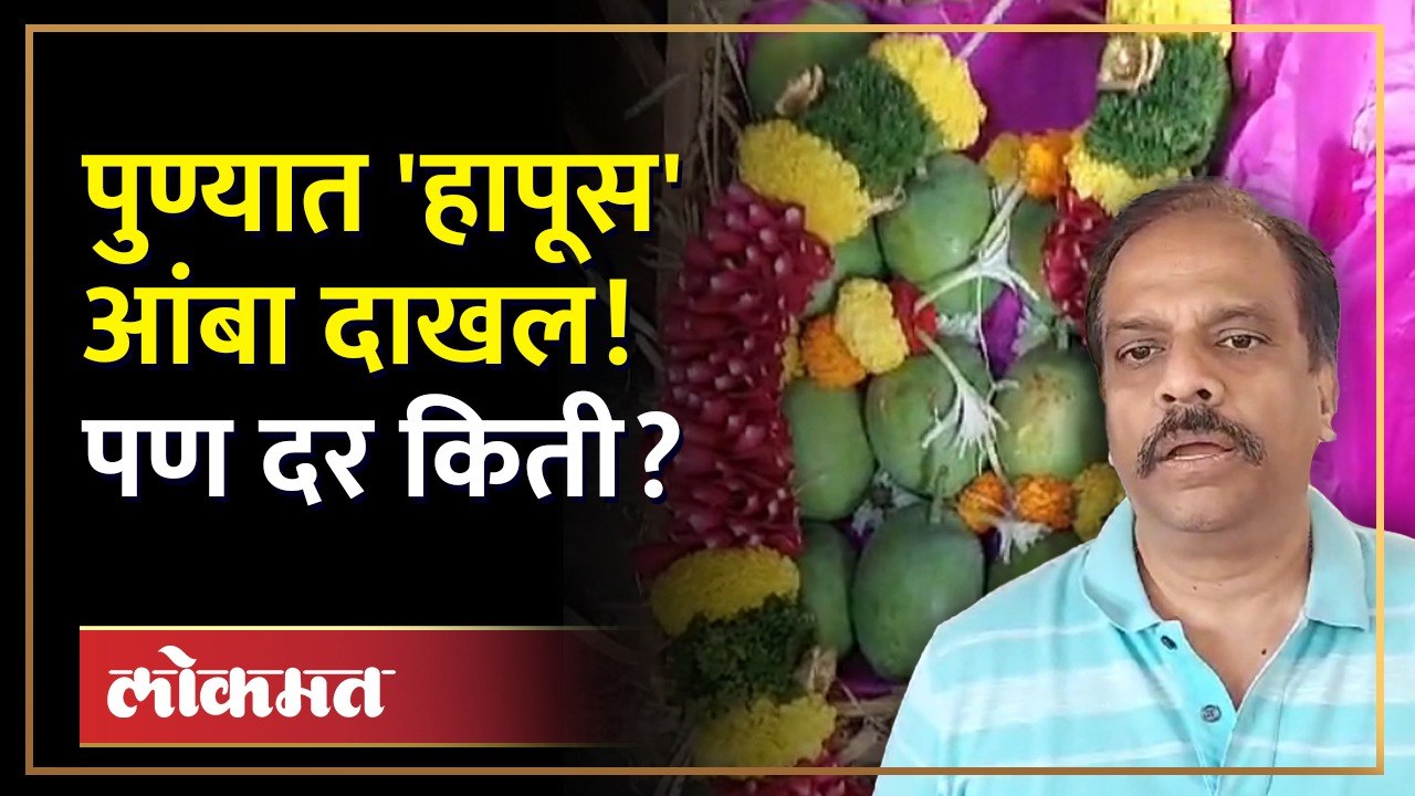 हंगामातील पहिली हापूसची पेटी दाखल!  पाहा पहिल्या पेटीला किती मिळाला भाव