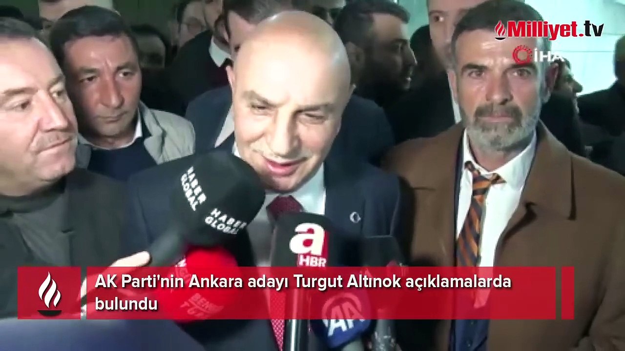 AK Parti'nin Ankara adayı Turgut Altınok'tan ilk açıklama