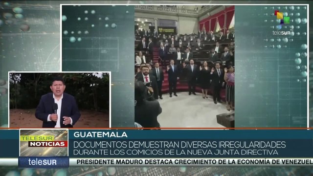 Guatemala: Documentos demuestran irregularidades durante los comicios de la nueva junta directiva