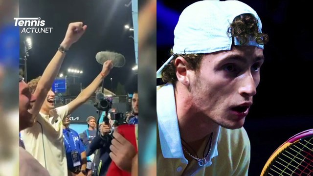 Open d'Australie 2024 - Ugo Humbert : Les gars, ils m'ont bien poussé, il y a un petit clan de Français, j'ai adoré