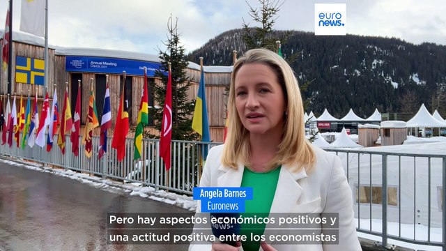 Optimismo cauteloso en Davos: la economía europea crecerá a un ritmo más lento en 2024