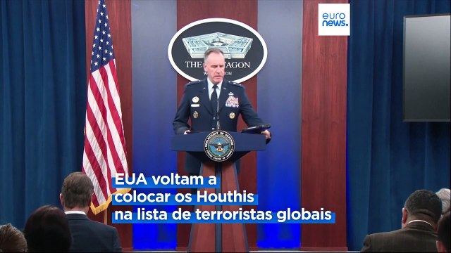 Estados Unidos lançam nova ronda de mísseis contra alvos Houthi no Iémen