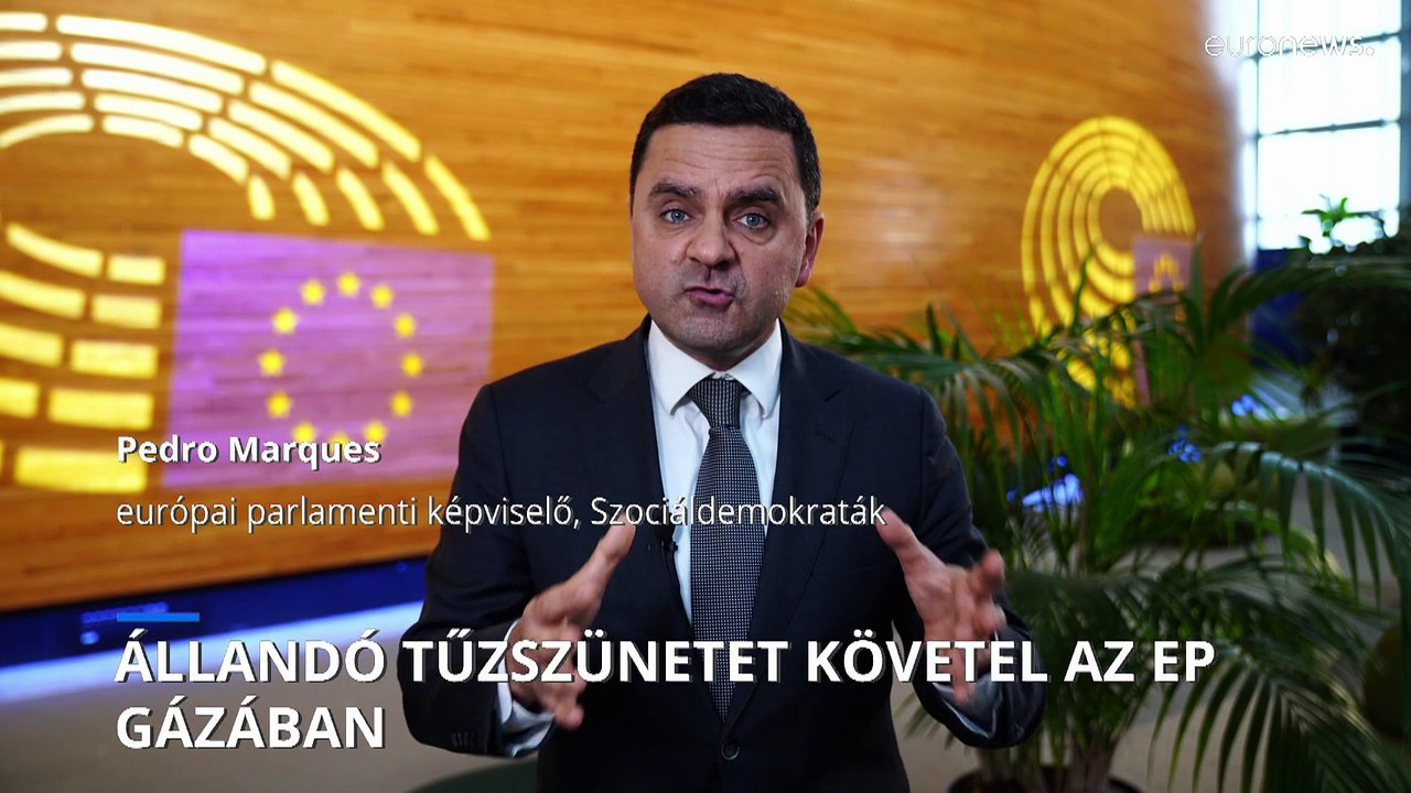 Izrael-Hamász háború: Az Európai Parlament első ízben "állandó tűzszünetet" követel