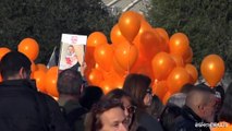 Israele, palloncini per il primo compleanno dell'ostaggio Kfir Bibas