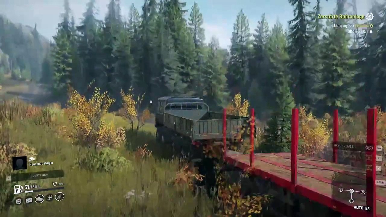 Schaukelpartie mit viel Sprit! SnowRunner #22