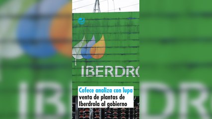 Cofece analiza con lupa venta de plantas de Iberdrola al gobierno