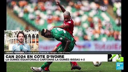 Download Video: CAN 2024 : la Guinée équatoriale cartonne contre la Guinée-Bissau (4-2)