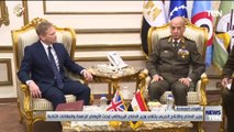 وزير الدفاع والإنتاج الحربي يلتقي وزير الدفاع البريطاني لبحث الأوضاع الراهنة والعلاقات الثنائية